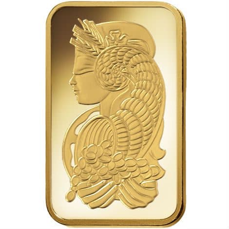 5 Gram PAMP Suisse Fortuna Gold Bar (New w/ Assay)