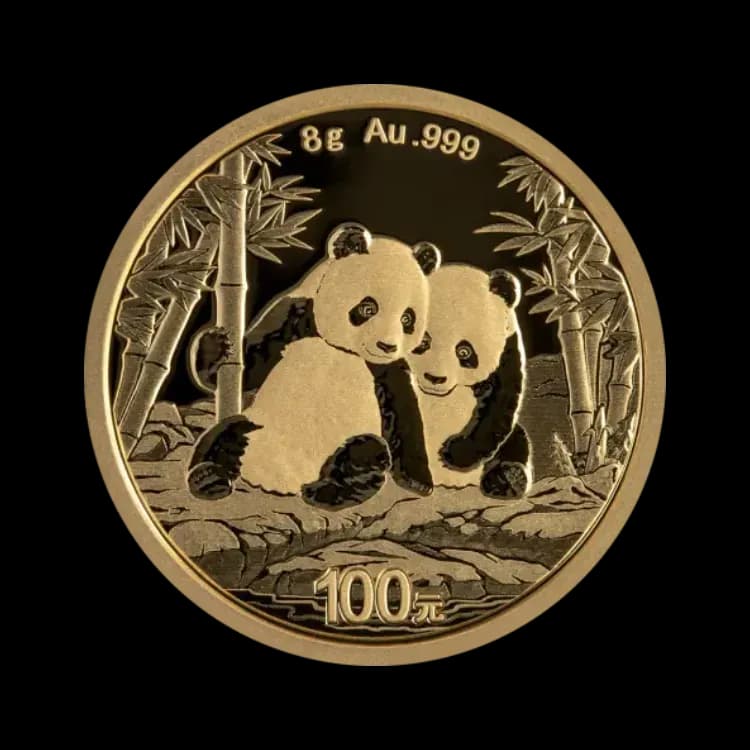8 Gram Gold Panda Coin 2026