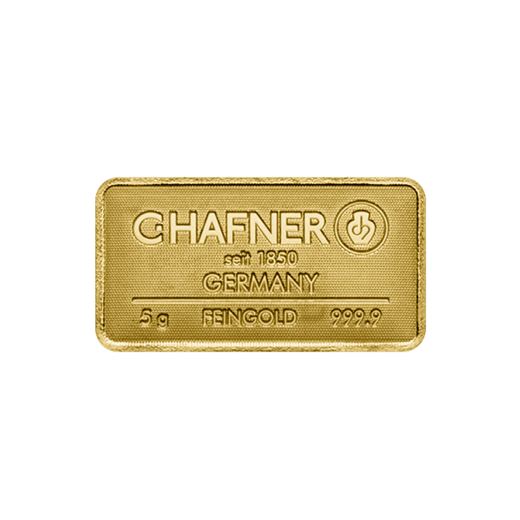 5g C. Hafner Gold Bar