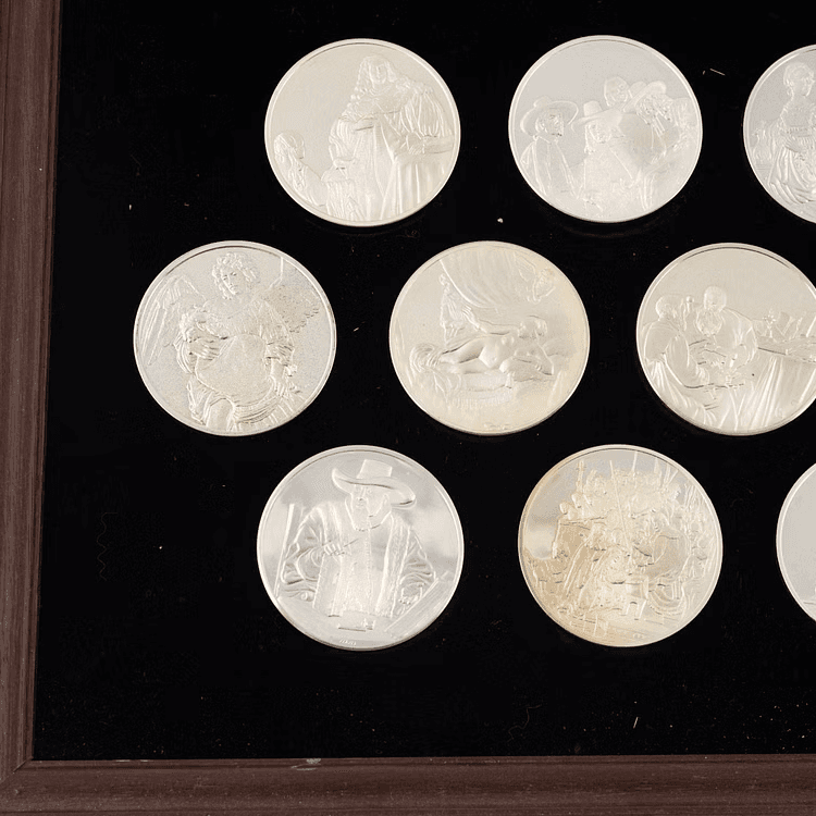 3 kilo Franklin Mint Silver Coin Mixed Years