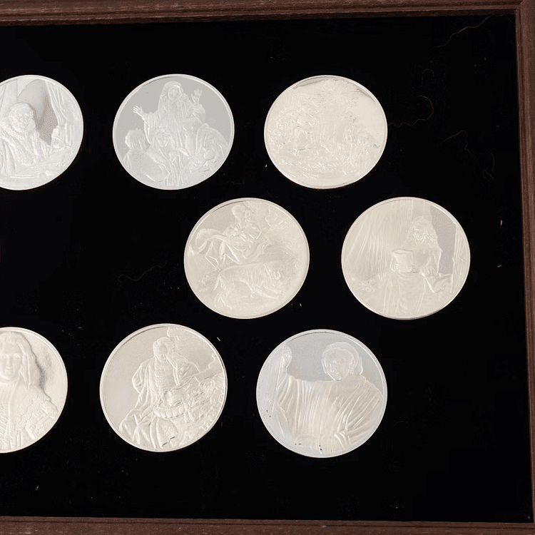 3 kilo Franklin Mint Silver Coin Mixed Years