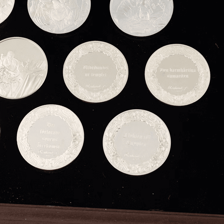 3 kilo Franklin Mint Silver Coin Mixed Years